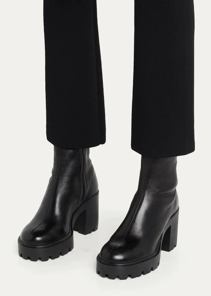 Prada 85mm Nappa Leather Ankle Boots | Thumbnail 2 Prada 85mm Nappa Leather Ankle Boots | Thumbnail 2