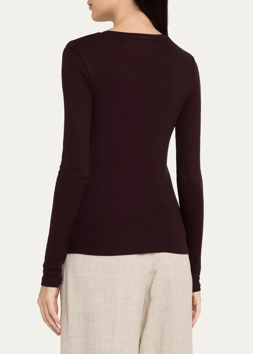 MAJESTIC FILATURES Soft Touch Long-Sleeve T-Shirt | Thumbnail 3