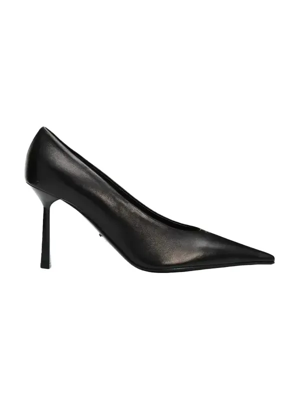 90mm Leather Pointed-Toe Pumps