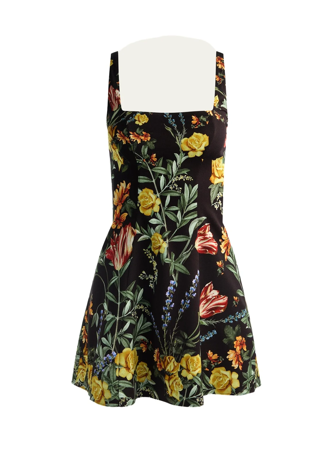 Julia Floral Print Mini Dress