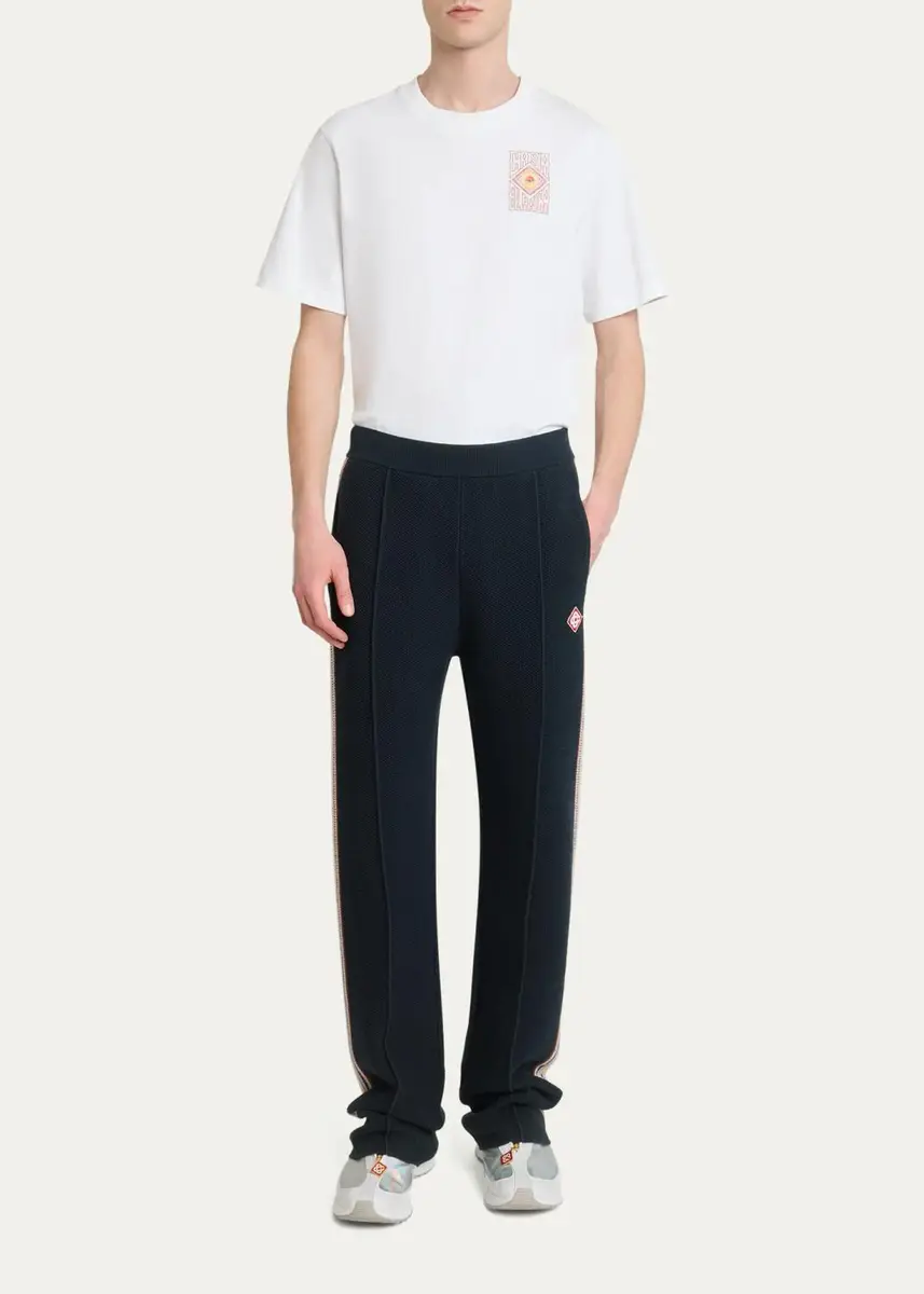 Casablanca Men's Cafe Culture Track Pants | Thumbnail 2 Casablanca Men's Cafe Culture Track Pants | Thumbnail 2