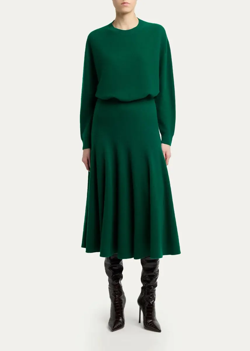 TOM FORD Boutique Cashmere Oversized Crewneck Sweater | Thumbnail 2 TOM FORD Boutique Cashmere Oversized Crewneck Sweater | Thumbnail 2