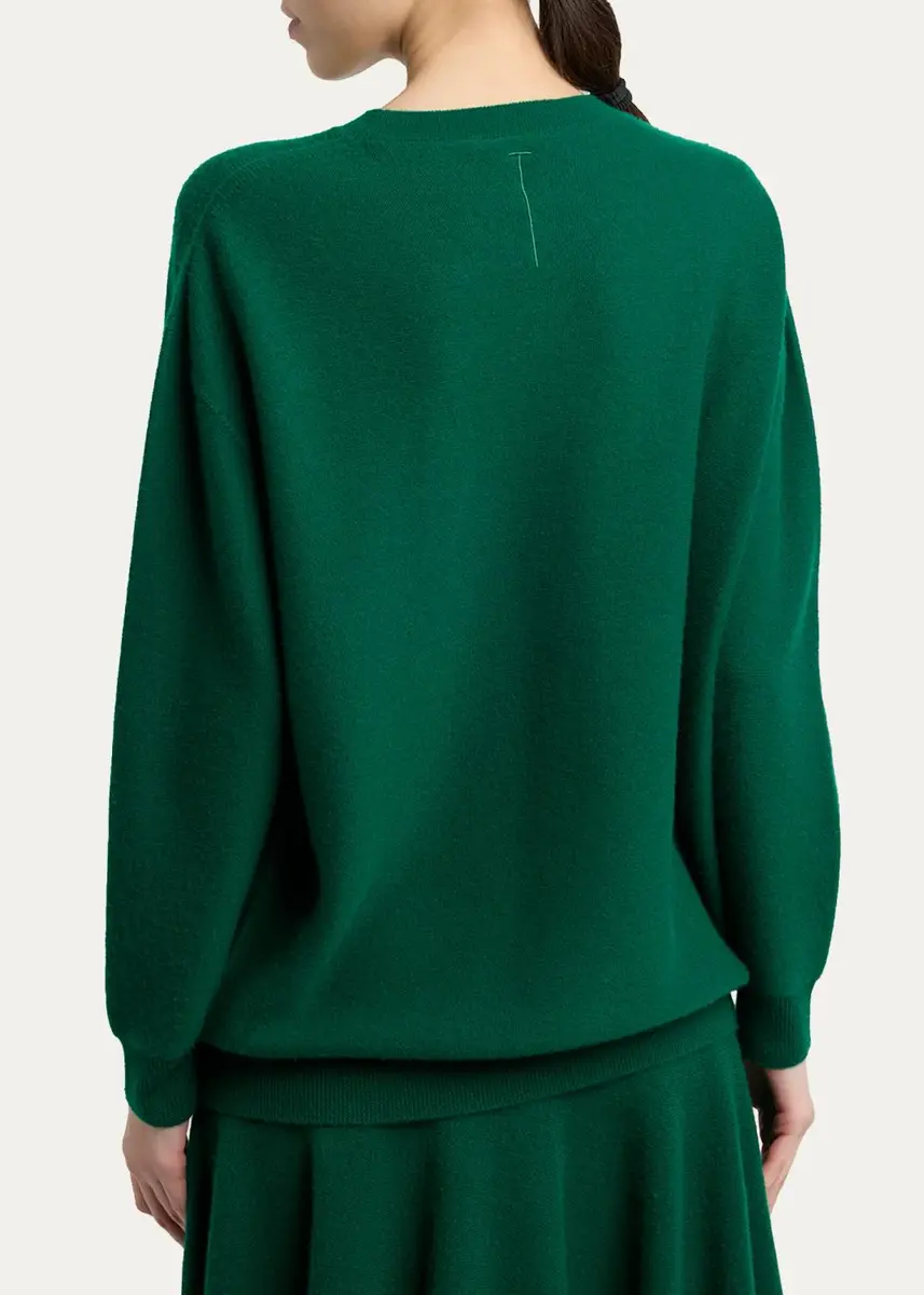 TOM FORD Boutique Cashmere Oversized Crewneck Sweater | Thumbnail 3 TOM FORD Boutique Cashmere Oversized Crewneck Sweater | Thumbnail 3