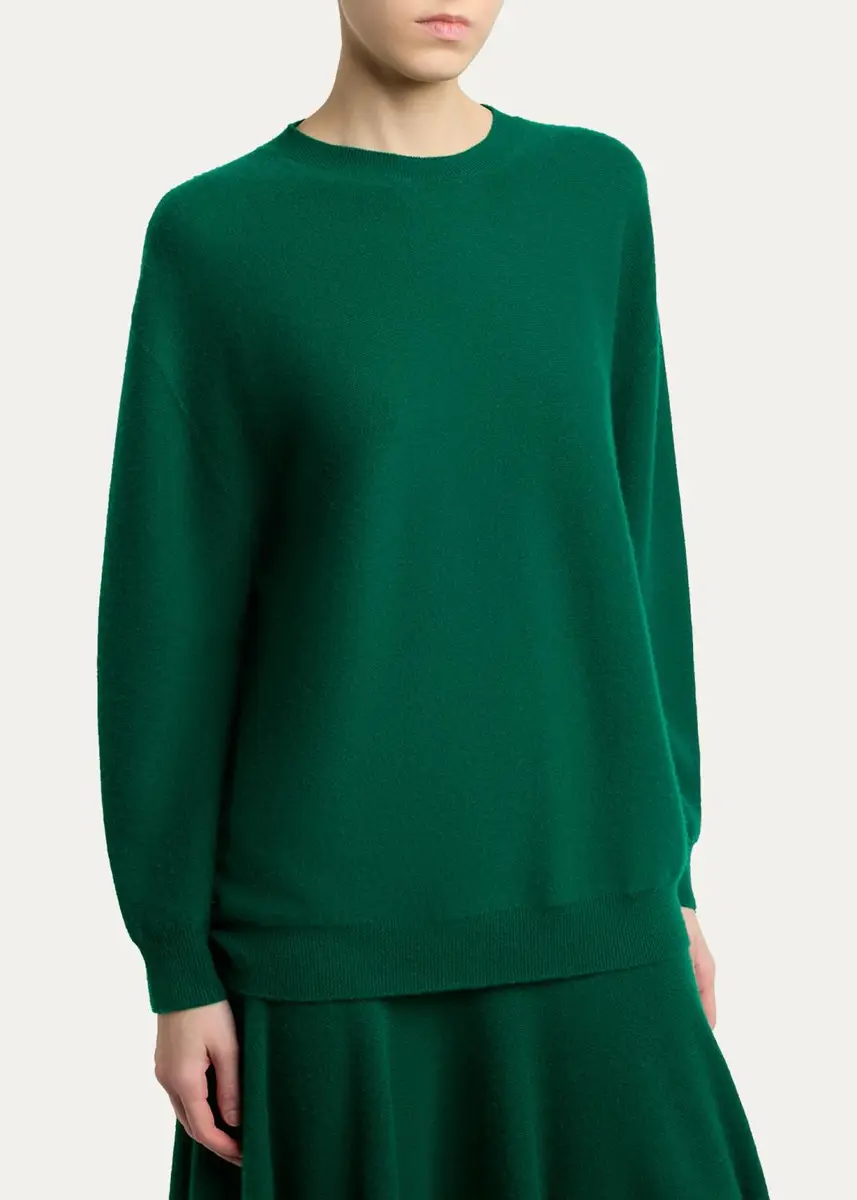 TOM FORD Boutique Cashmere Oversized Crewneck Sweater | Thumbnail 4 TOM FORD Boutique Cashmere Oversized Crewneck Sweater | Thumbnail 4