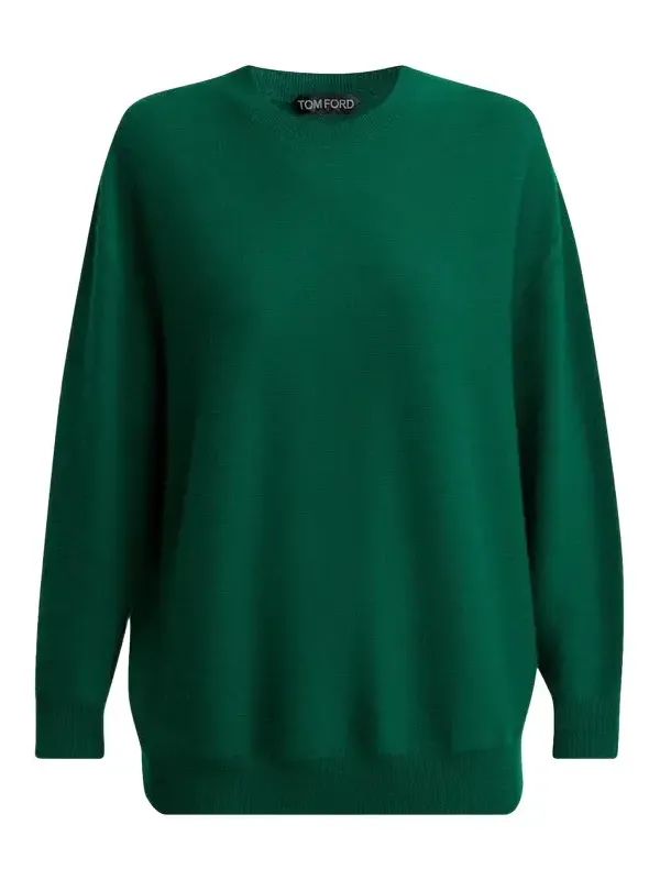 Cashmere Oversized Crewneck Sweater