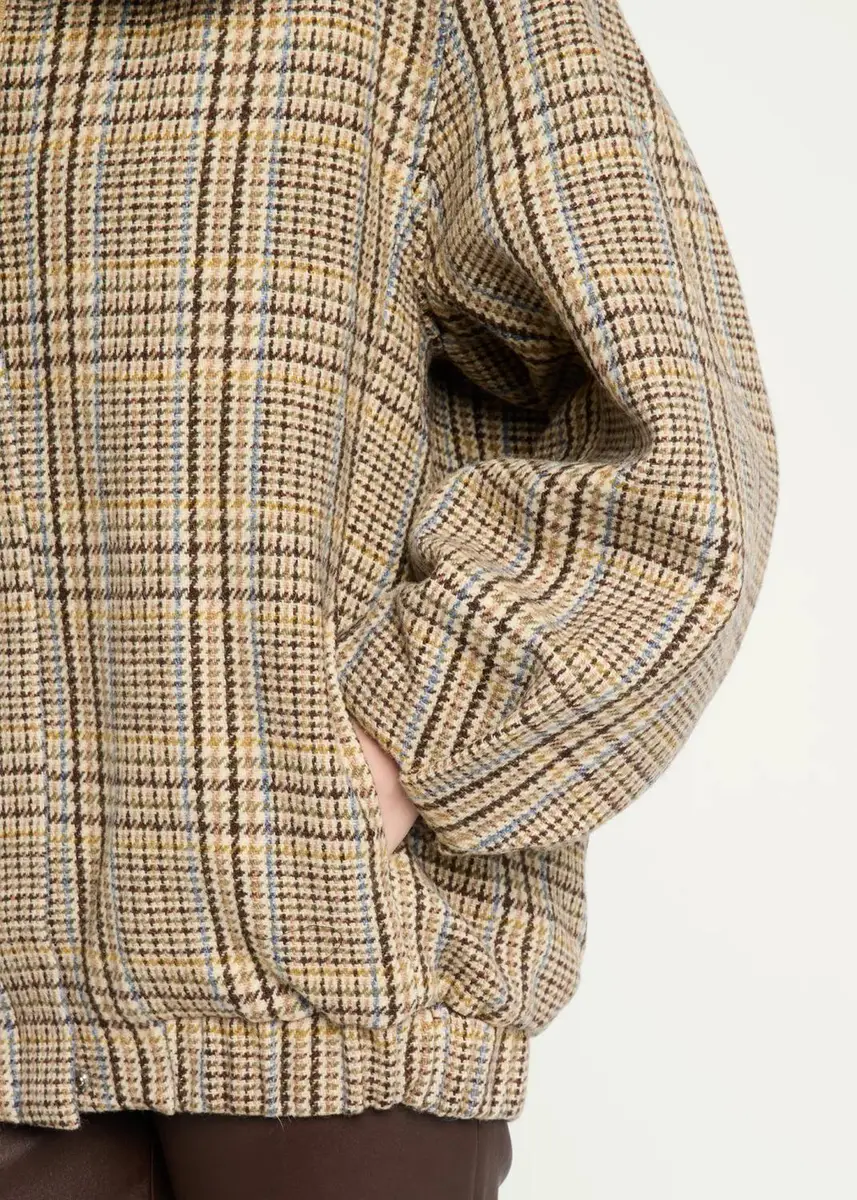 Ronny Kobo Savannah Tweed Faux Fur Collar Jacket | Thumbnail 5 Ronny Kobo Savannah Tweed Faux Fur Collar Jacket | Thumbnail 5