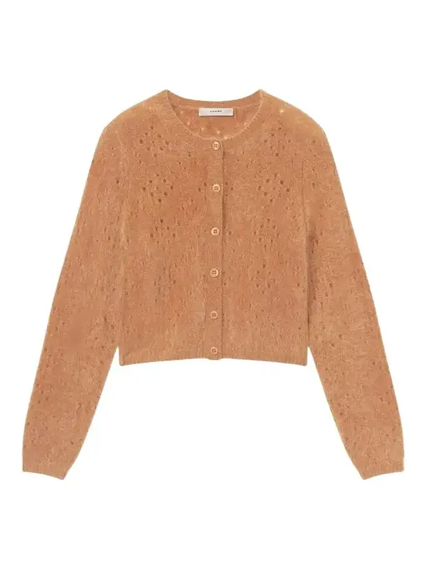 The Cashmere Airy Teddy Cardigan The Cashmere Airy Teddy Cardigan