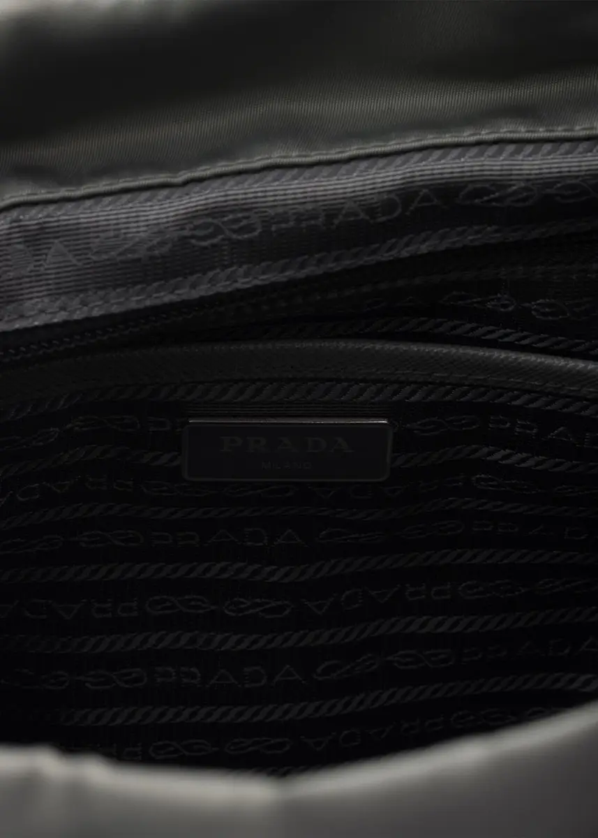 Prada Vela Leather-Trim Re-Nylon Backpack | Thumbnail 4 Prada Vela Leather-Trim Re-Nylon Backpack | Thumbnail 4