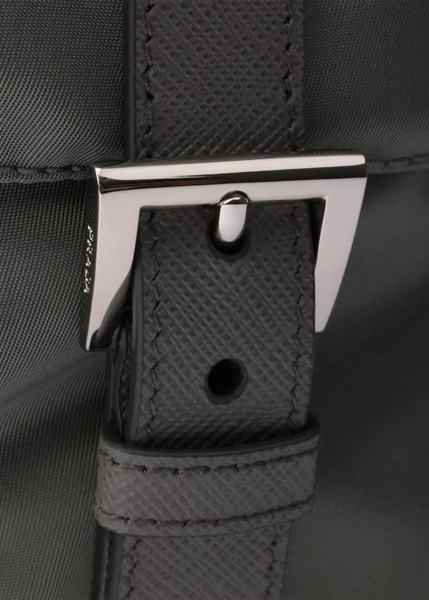 Prada Vela Leather-Trim Re-Nylon Backpack | Thumbnail 5 Prada Vela Leather-Trim Re-Nylon Backpack | Thumbnail 5