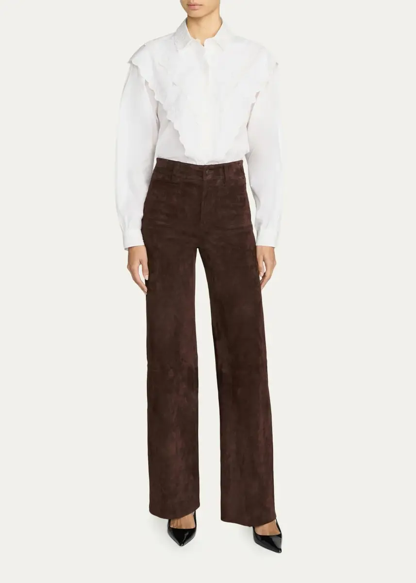 Frame The Poplin Equestrian Shirt | Thumbnail 2 Frame The Poplin Equestrian Shirt | Thumbnail 2