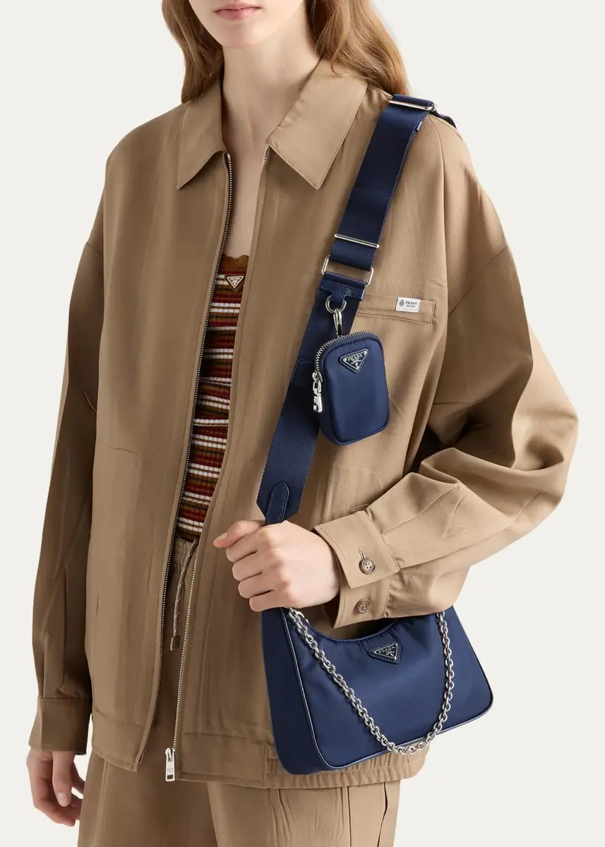 Prada Re-Edition 2005 Nylon Shoulder Bag | Thumbnail 6 Prada Re-Edition 2005 Nylon Shoulder Bag | Thumbnail 6