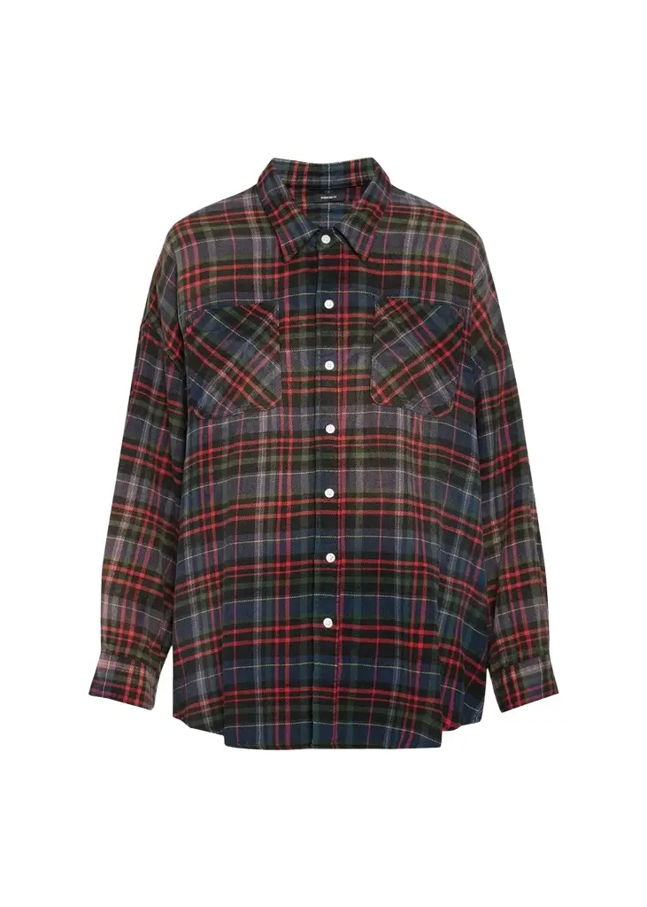 R13 Drop Neck Workshirt