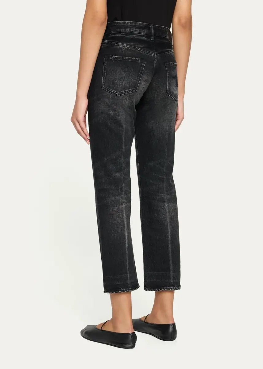 R13 Romeo Slim Crop Jeans | Thumbnail 3