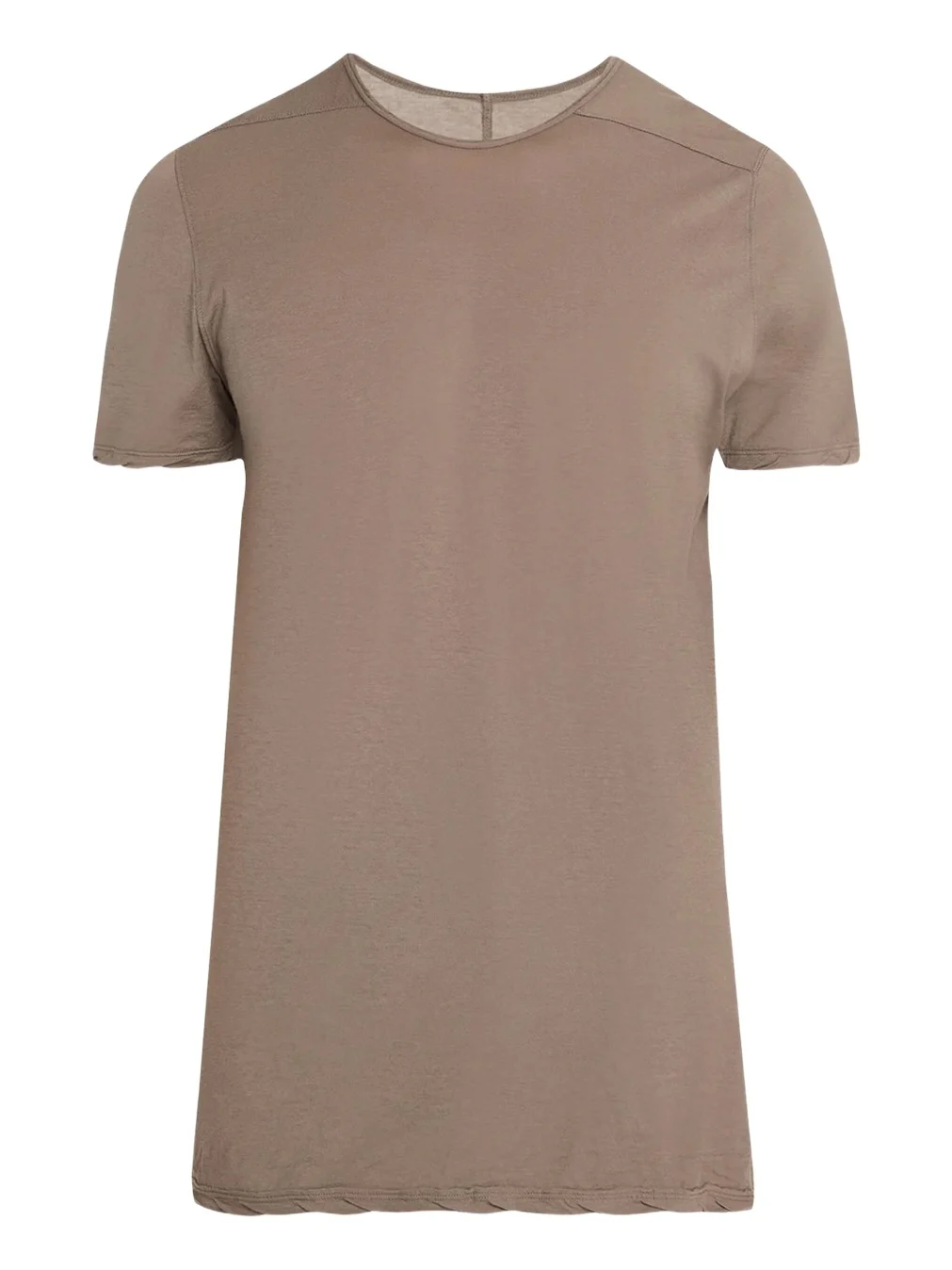 Men's Cotton Slim Longline Crewneck T-Shirt Men's Cotton Slim Longline Crewneck T-Shirt
