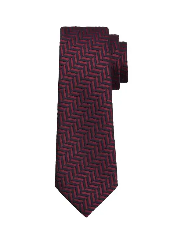 Giorgio Armani Men's Geometric Herringbone Tie