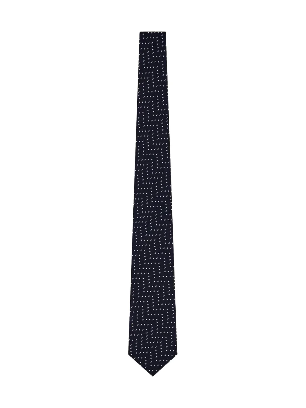 Giorgio Armani Wide Chevron Geometric Silk Tie