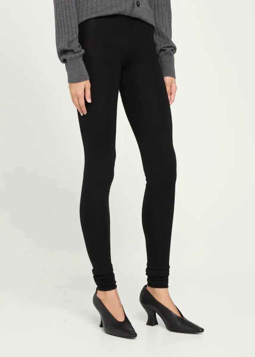 Bottega Veneta Wool Ribbed Low-Waist Pants | Thumbnail 4 Bottega Veneta Wool Ribbed Low-Waist Pants | Thumbnail 4