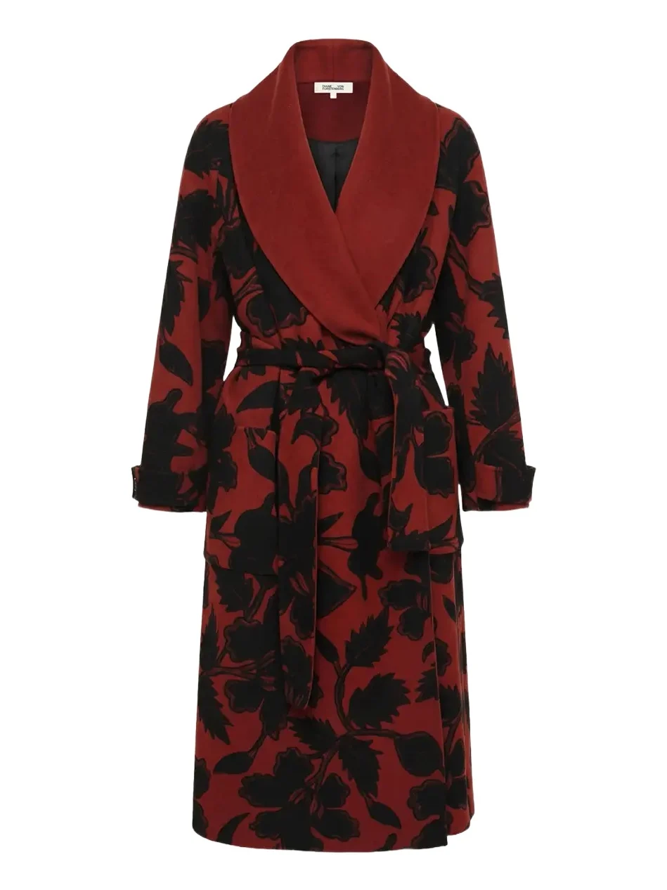 Diane von Furstenberg Montana Reversible Double-Faced Wool Coat