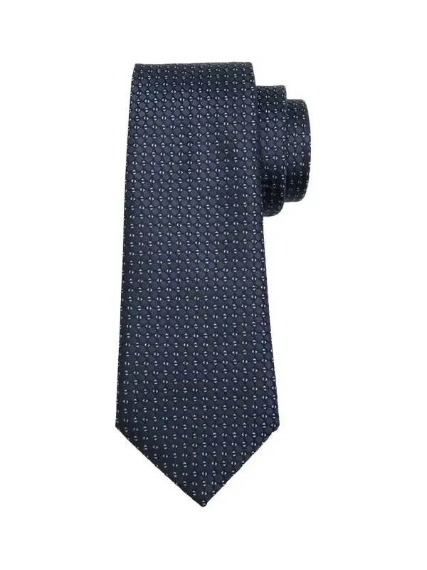 Men's Diamond Jacquard Silk Tie