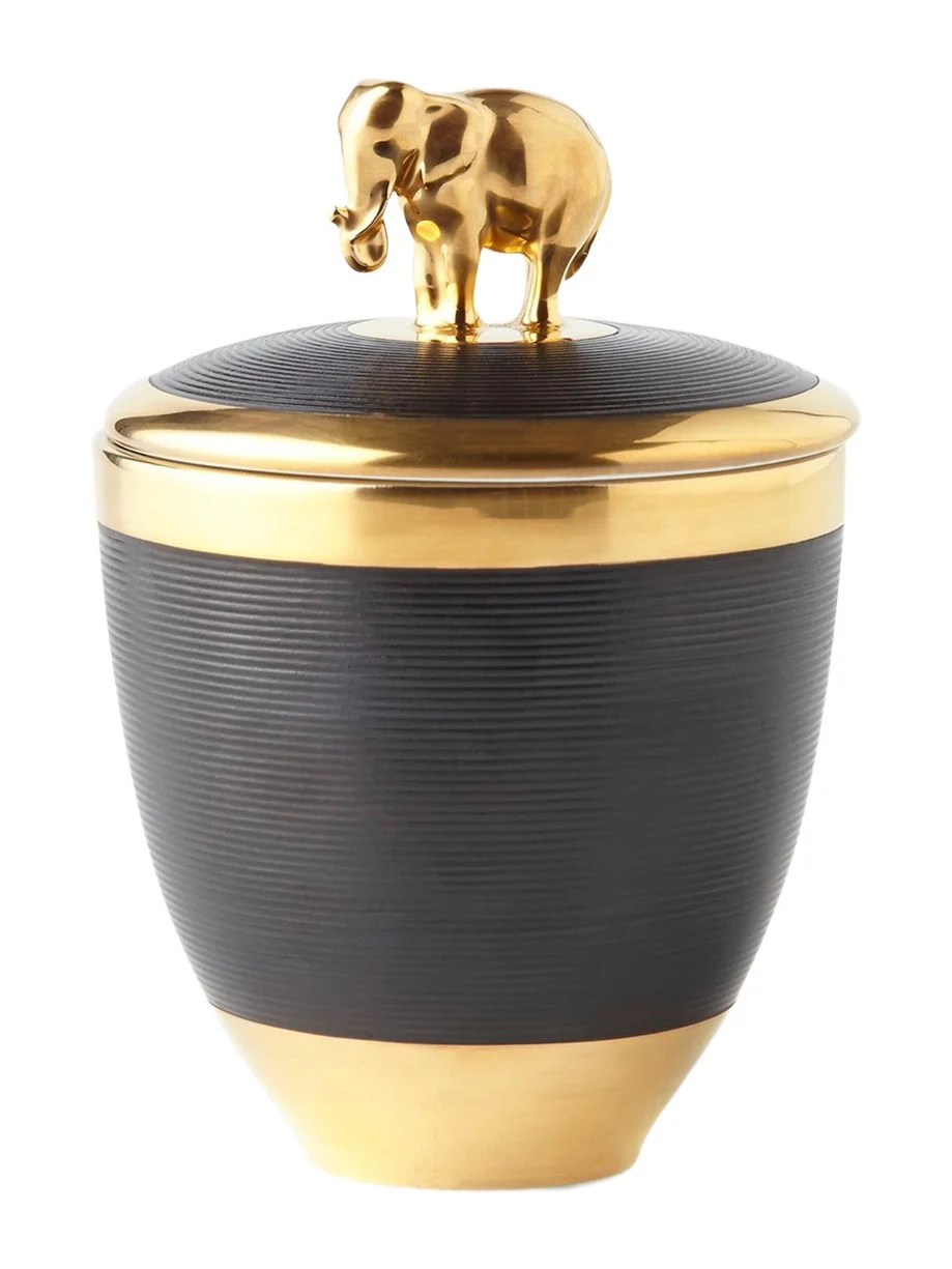 L'Objet Elephant Noir Candle