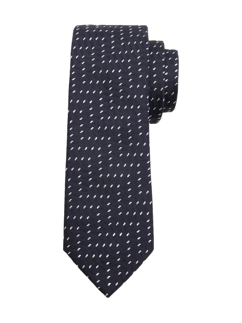 Giorgio Armani Chevron Silk Tie