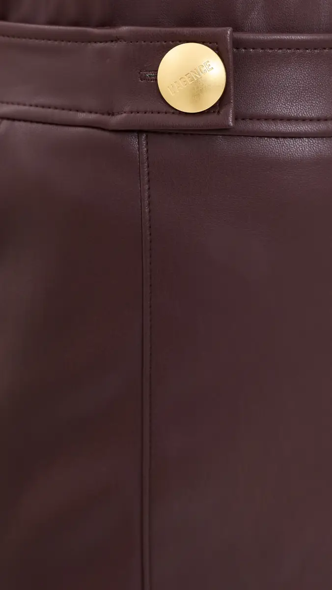 L'Agence Faux Leather Nolina Skirt | Thumbnail 6 L'Agence Faux Leather Nolina Skirt | Thumbnail 6