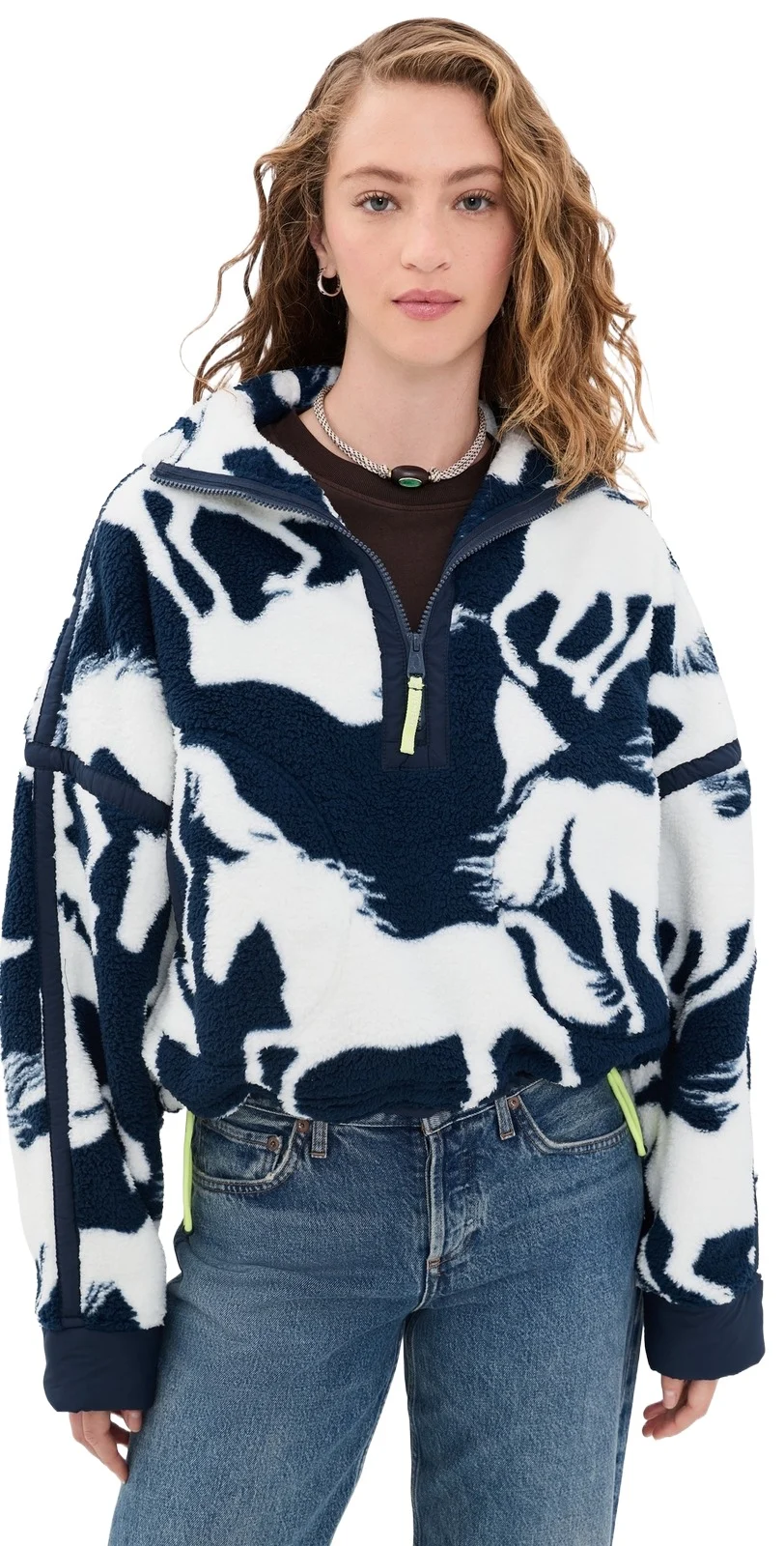 Mountain High Printed Half-Zip Fleece Mountain High Printed Half-Zip Fleece