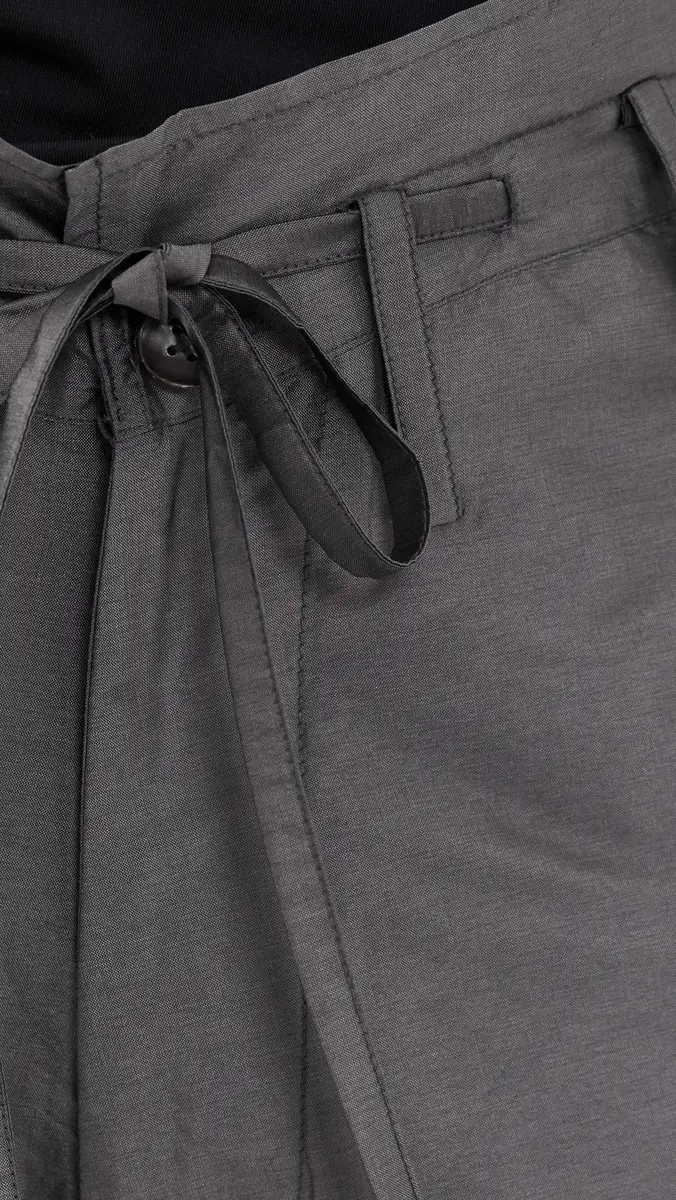 CHAN LUU Techno Taffeta Barrel Pants | Thumbnail 6 CHAN LUU Techno Taffeta Barrel Pants | Thumbnail 6