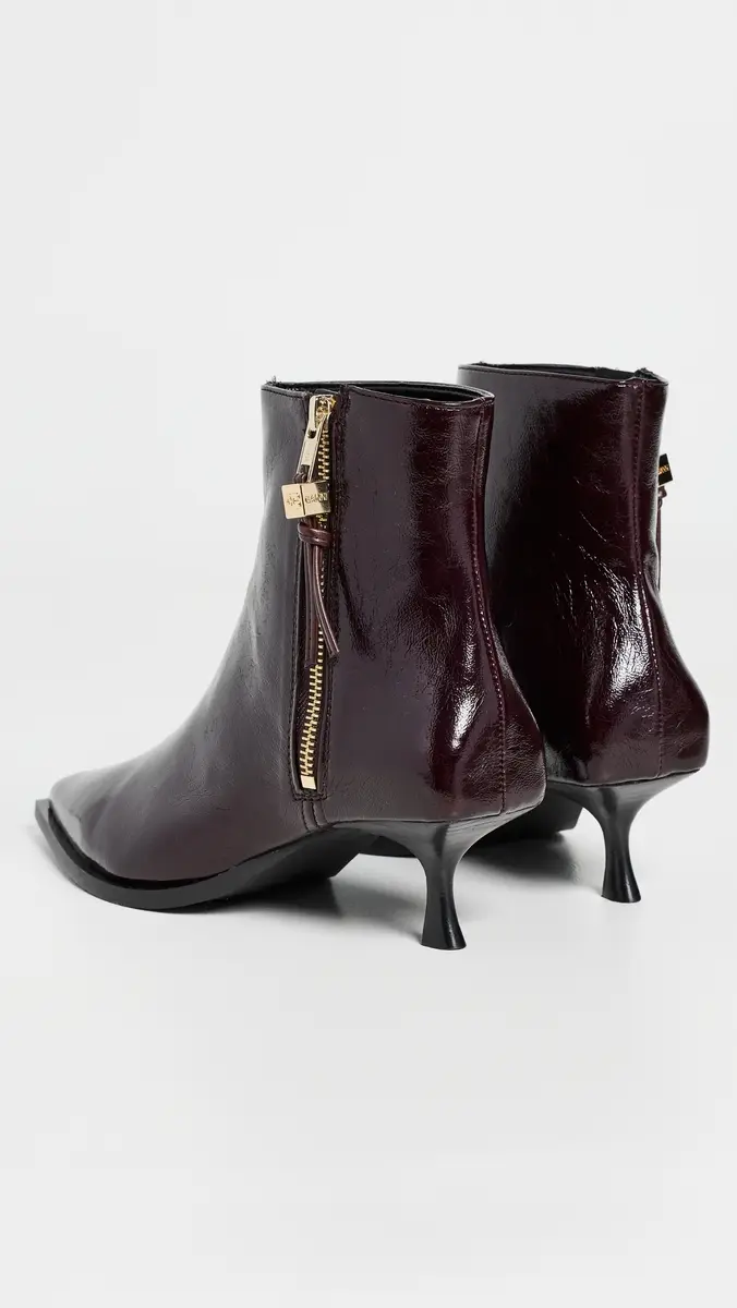 Ganni Ana Faux Leather Ankle Boots | Thumbnail 4