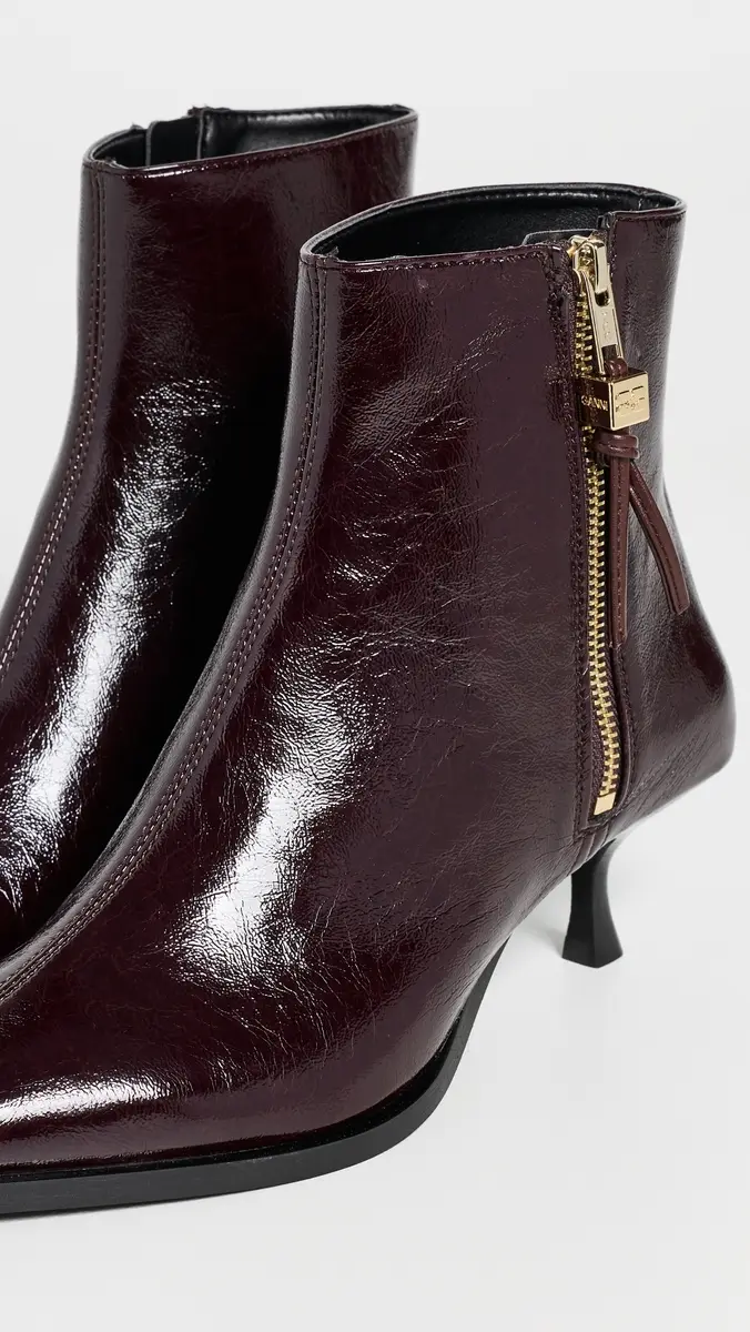 Ganni Ana Faux Leather Ankle Boots | Thumbnail 6