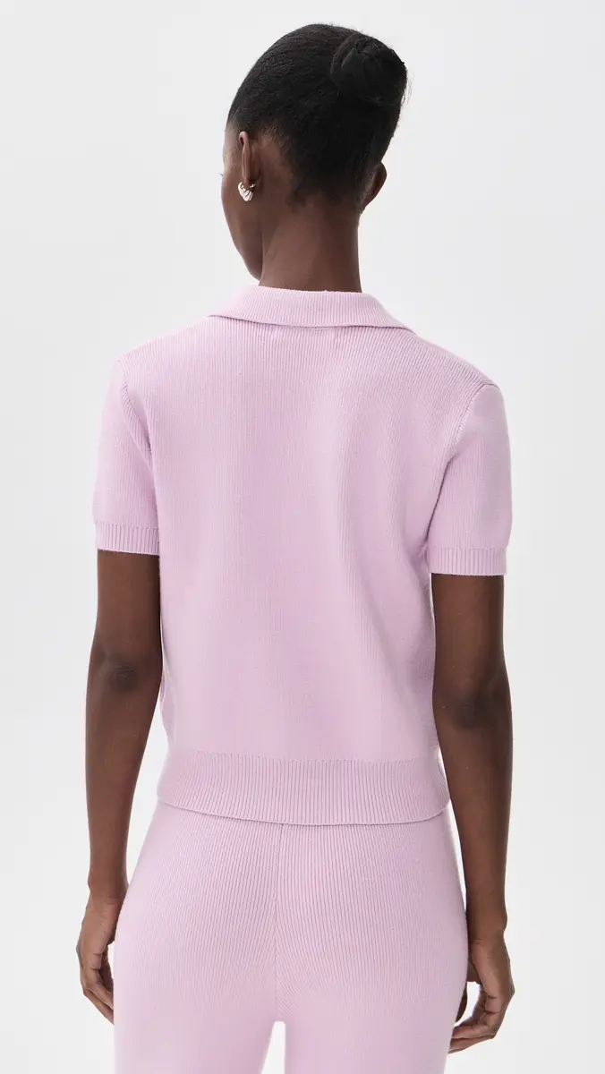 English Factory Ribbed Knit Polo Sweater | Thumbnail 3 English Factory Ribbed Knit Polo Sweater | Thumbnail 3