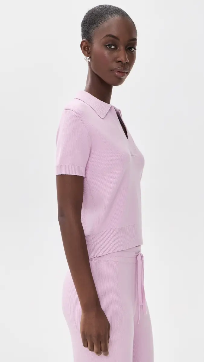 English Factory Ribbed Knit Polo Sweater | Thumbnail 4 English Factory Ribbed Knit Polo Sweater | Thumbnail 4