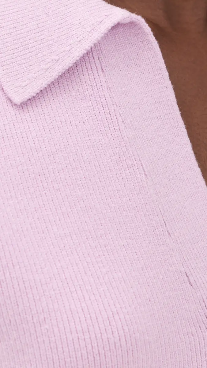 English Factory Ribbed Knit Polo Sweater | Thumbnail 6 English Factory Ribbed Knit Polo Sweater | Thumbnail 6