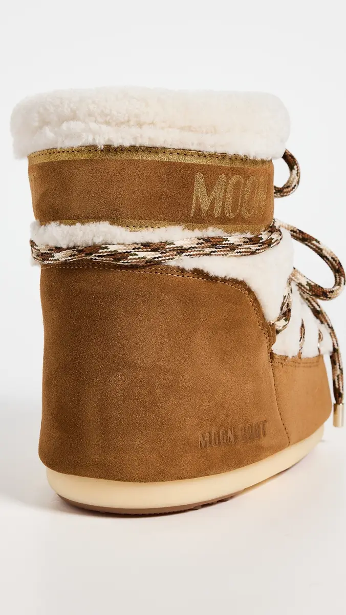 Moon Boot Icon Low Shearling Boots | Thumbnail 4 Moon Boot Icon Low Shearling Boots | Thumbnail 4