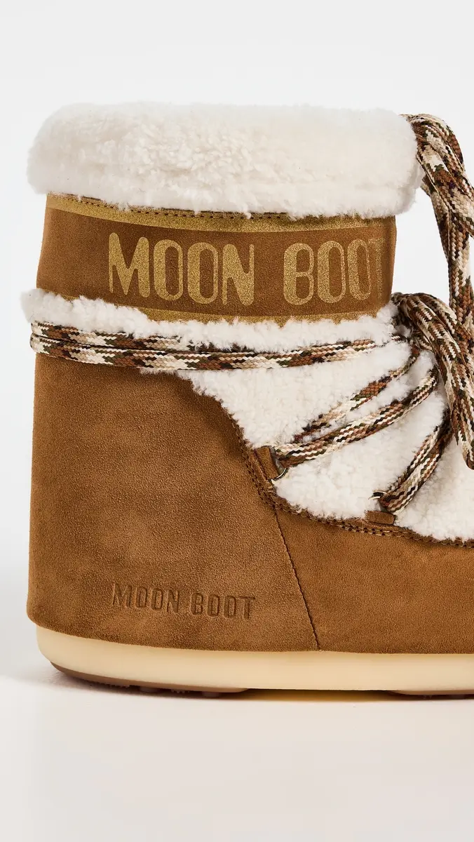 Moon Boot Icon Low Shearling Boots | Thumbnail 6 Moon Boot Icon Low Shearling Boots | Thumbnail 6