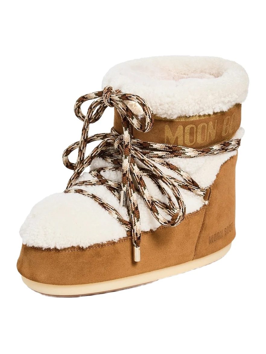 Moon Boot Icon Low Shearling Boots