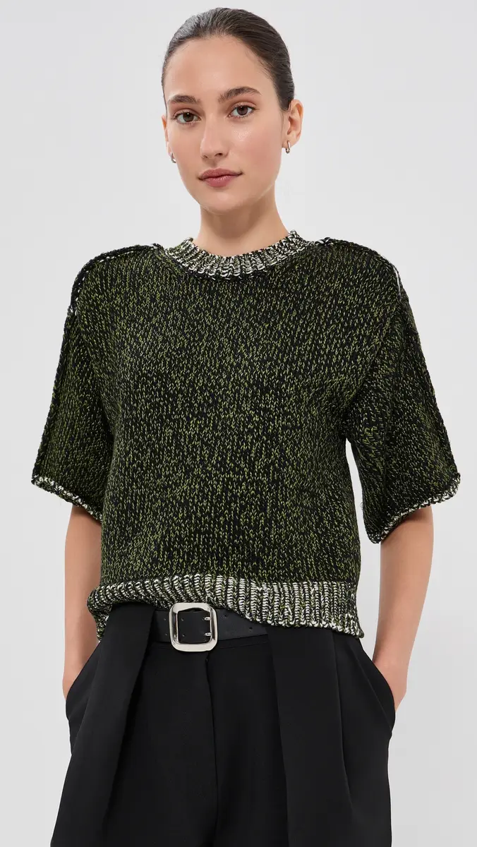 Aisling Camps Mouliné Perfect Tee | Thumbnail 2 Aisling Camps Mouliné Perfect Tee | Thumbnail 2