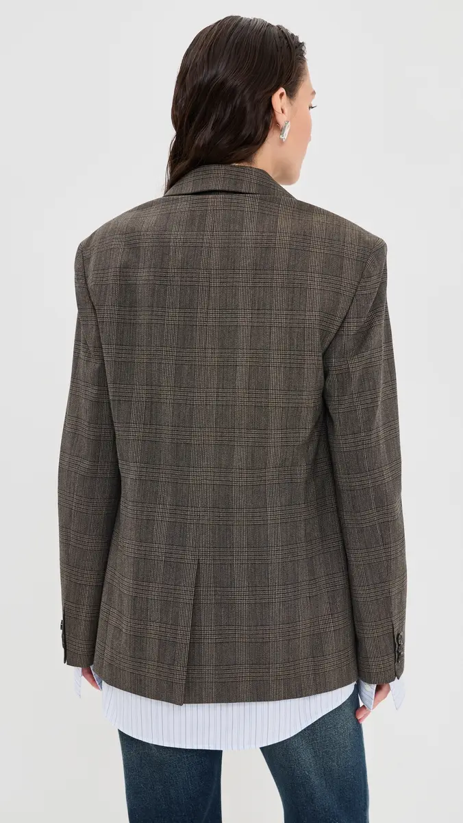 Acne Studios Wool Blend Blazer | Thumbnail 3 Acne Studios Wool Blend Blazer | Thumbnail 3