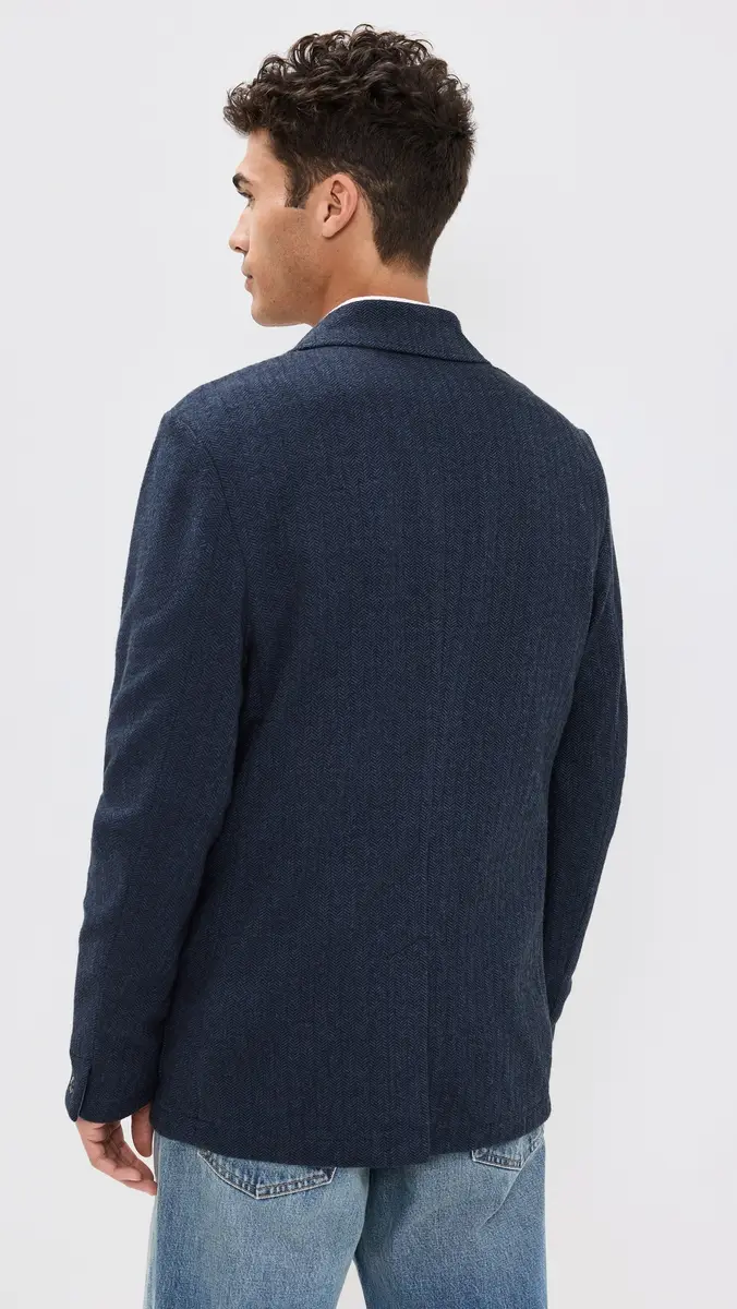 Faherty Inlet Herringbone Blazer | Thumbnail 3 Faherty Inlet Herringbone Blazer | Thumbnail 3