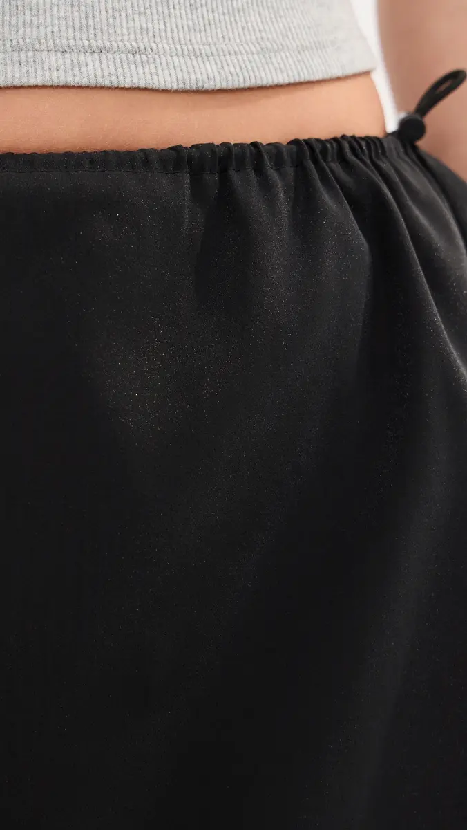 LE BOP Organza Pull On Bungee Skirt | Thumbnail 6