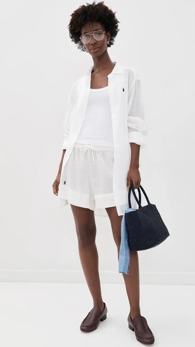 Polo Ralph Lauren Boyfriend Shorts | Thumbnail 5 Polo Ralph Lauren Boyfriend Shorts | Thumbnail 5