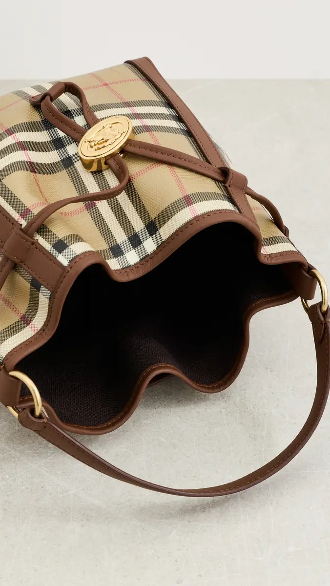 Burberry Mini Drawstring Bucket Bag | Thumbnail 6 Burberry Mini Drawstring Bucket Bag | Thumbnail 6
