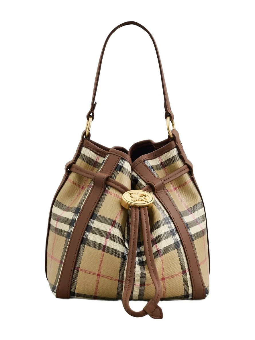 Burberry Mini Drawstring Bucket Bag