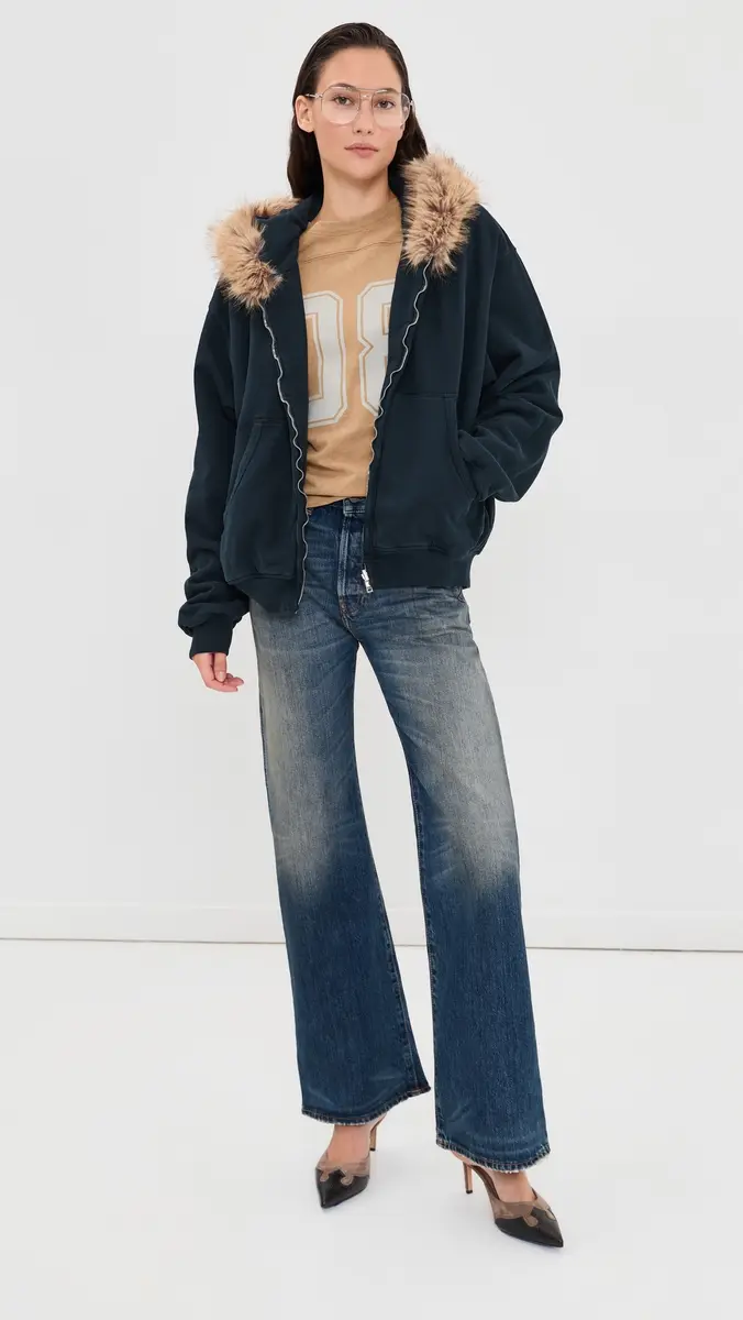 Acne Studios Faux Fur Hooded Jacket | Thumbnail 6 Acne Studios Faux Fur Hooded Jacket | Thumbnail 6