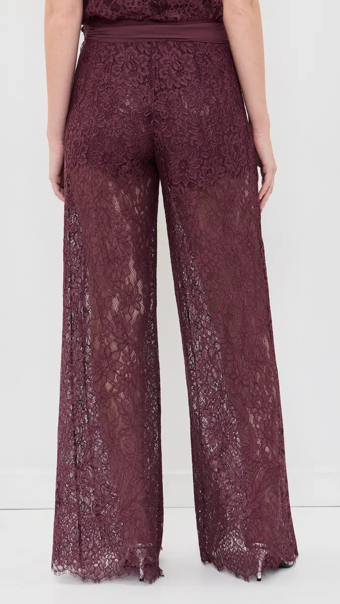 LoveShackFancy Riana Lace Pants | Thumbnail 3 LoveShackFancy Riana Lace Pants | Thumbnail 3
