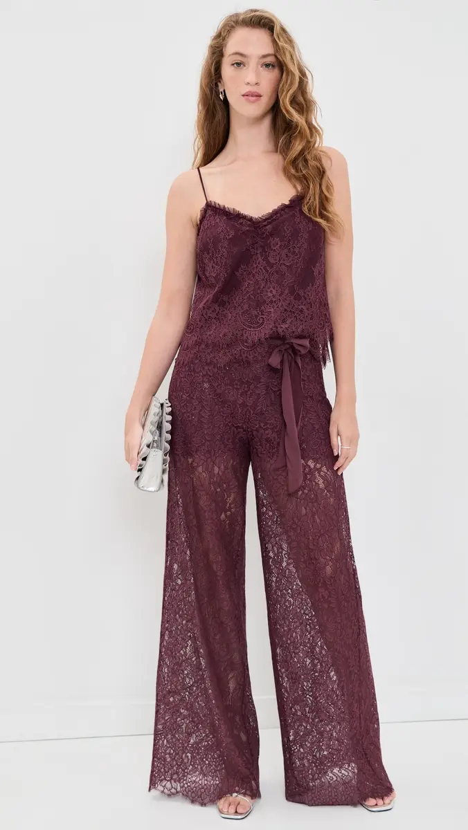 LoveShackFancy Riana Lace Pants | Thumbnail 5 LoveShackFancy Riana Lace Pants | Thumbnail 5