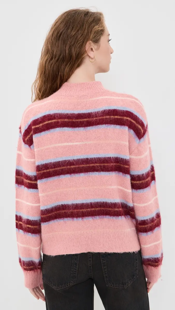 MINKPINK Aspen Brushed Stripe Sweater | Thumbnail 3 MINKPINK Aspen Brushed Stripe Sweater | Thumbnail 3