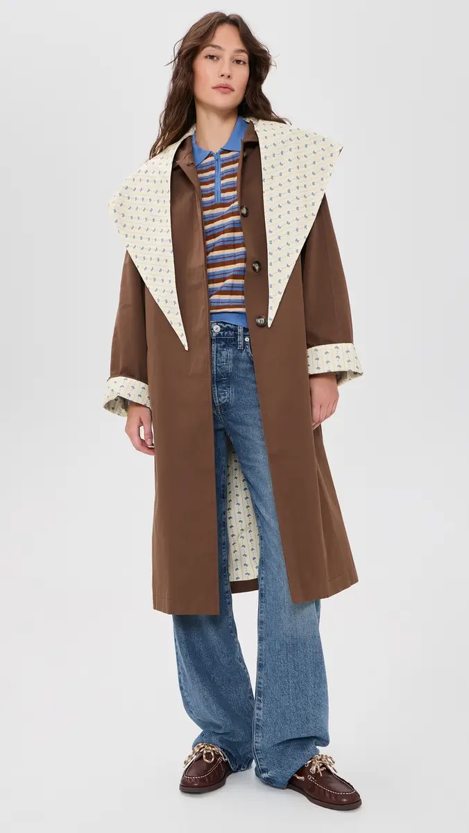 Lisa Says Gah Olson Trench Coat | Thumbnail 3 Lisa Says Gah Olson Trench Coat | Thumbnail 3