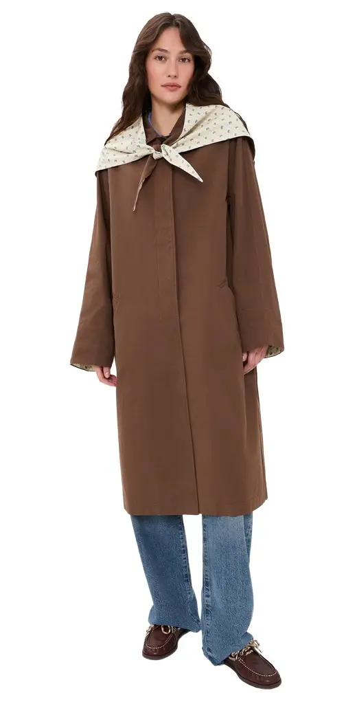 Lisa Says Gah Olson Trench Coat