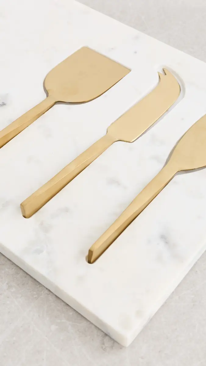 The Favorites Marble Tray Set of 3 Cheese Tools N/A | Thumbnail 3